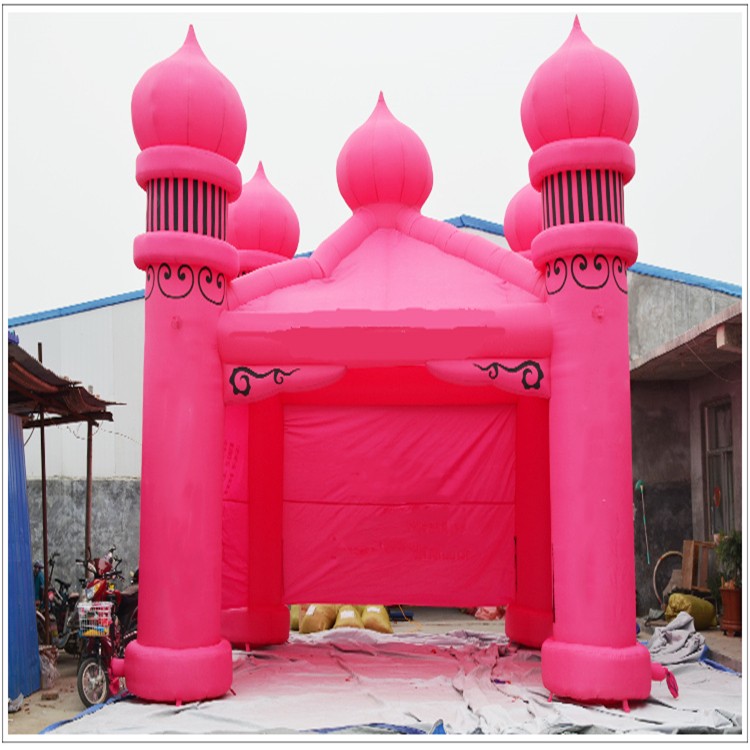 长洲粉色帐篷